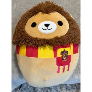 Squishmallows Harry Potter Gryffindor Lion 20‎ Inch Large Plush Kellytoy NWT